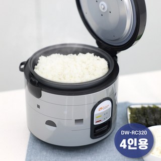 <신규한정>대웅모닝컴 취사 보온 전기밥솥 4인용 6인용 10인용, DC-RC320