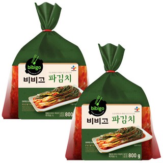 비비고 파김치, 800g, 2개