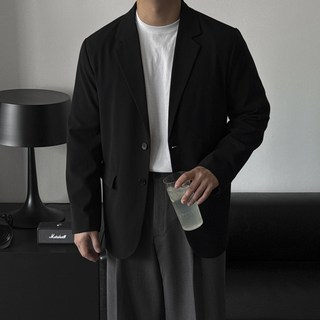 마르지엘 세미 오버핏 블레이져 싱글 자켓