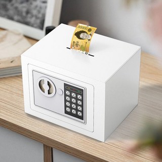 가정용 소형금고 지폐투입 저금통 미니금고 비밀번호, 상세페이지 참조