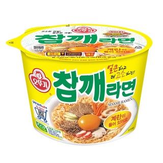 오뚜기 참깨라면 (용기면) X 6개