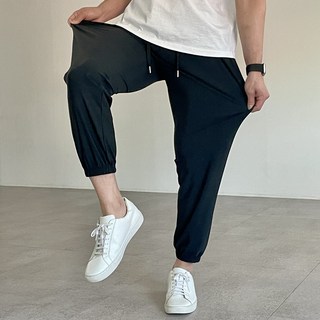 프라임스톤 남성 아이스 스판 여름 조거 쿨링 바지