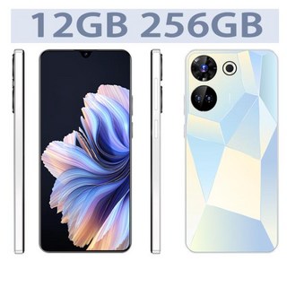 글로벌 오리지널 버전 안드로이드 C20 프로 5G 스마트폰 6.8 인치 16GB 1TB 8000mAh 50MP 108MP 얼, 한개옵션1, 03 WHITE 12 256GB