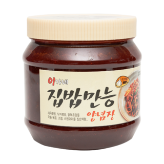 이가네 떡볶이 집밥 만능 양념장 1.4kg 고추장 비빔장 매운 볶음 비빔 양념, 1개