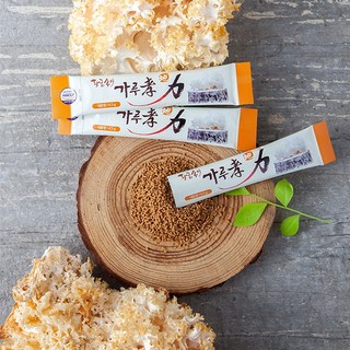 발효 현미 꽃송이버섯 분말 가루효지 건강선물 5g x 90포, 1개