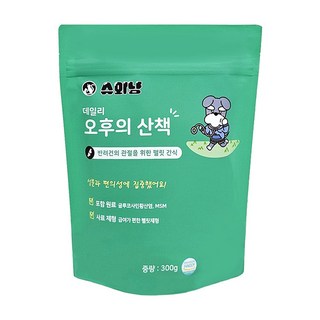 슈와냥 강아지 영양제 – 오후 산책에 최적화된 300g 관절 강화제, 뼈와 관절 건강 지원