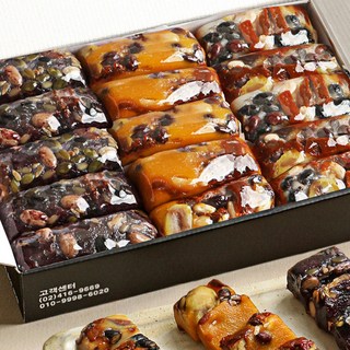 명가 영양찰떡 개별포장 아침대용떡 영양떡 3종 모듬찰떡 호박칠떡 흑미콩찰떡, 100g, 30개