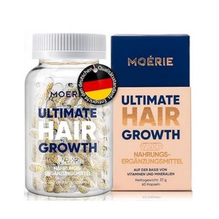 MOERIE Haar Vitamine 헤어 비타민 비오틴 아연 셀레늄 60캡슐 2개월 독일, 1개