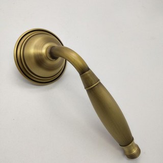 엔틱 샤워 헤드 욕실 빈티지 브론즈 황동색 앤티크, 황동색 B형, 1개