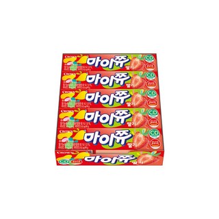 크라운 마이쮸 딸기, 44g, 15개