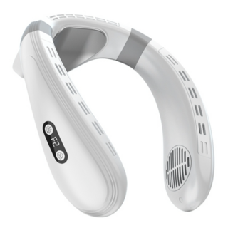 [New 대형냉각패드] 위니쿨 급속냉각 넥선풍기 BLDC 대용량5200mAh, W1026, 클래식화이트