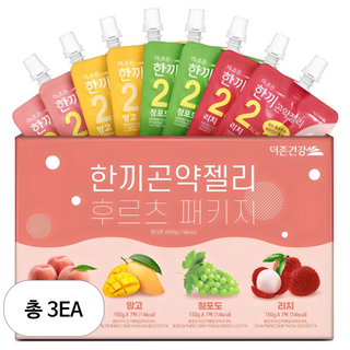 더존건강 한끼곤약젤리 4종 세트 28개입, 4.2mg, 3세트