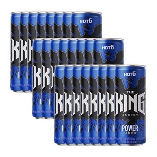 기타 [롯데칠성] 핫식스 더킹 파워355 24캔, 355ml, 24개