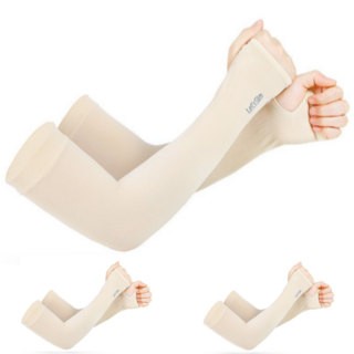 야외활동 자외선차단 아이스 팔토시 손등형