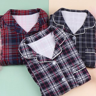 기모 카라형 수면잠옷