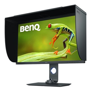 BenQ BenQ SW321C AQCOLOR 32형 4K UHD 피벗 사진 영상 전문가용 차광후드 핫키퍽