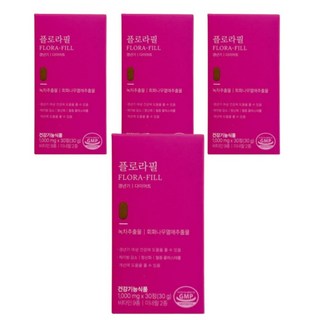 마이디데이 플로라필 30정 x 4박스 4개월분, 4개, 1kg