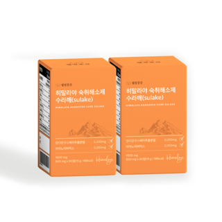웰빙곳간 히말라야 숙취해소제 수라깨 500mg x 30회분, 2개, 30정