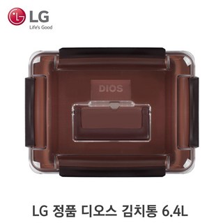 LG 전자 정품 디오스 김치통 김치냉장고 용기 6.4리터 AKC73450004 K840TS34, 1개, 6.4L