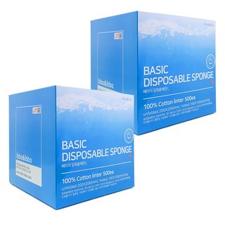 이뽀이뽀 국산 베이직 일회용해면 L 500매