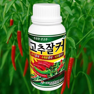 [시골생활 비료] 고추전용액비 고추영양제 고추비료 고추액비 고추다수확비료 고추모종영양제 고추밭 액비 텃밭 복합비료 고추잘커, 1개