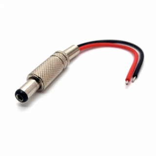 DC 잭 제작용 전원 연결 케이블 5.5mm, 2.1mm, 2.5mm 및 DC 플러그 제작용 2.5mm 선 dc커넥터