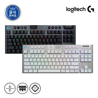 로지텍코리아 공식 G915 X TKL 무선 게이밍 키보드, G915 TKL X Tactile 블랙