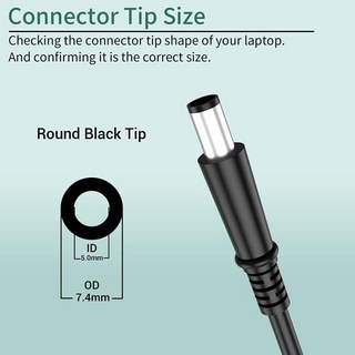 노트북 충전기 전원 공급 장치 hp 호환 N17908 463958-001 nx7300 nx6115 nx6325 노트북용 65W 18.5V 3.5A, 05 with UK cable