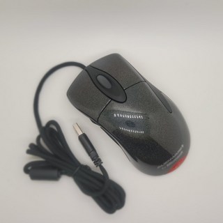 Microsoft 구 익스3.0 정품 도색마우스, 블랙 펄 유광