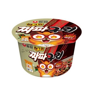 농심 앵그리짜파구리 큰사발 108g, 5개