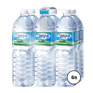 제주 삼다수, 2L, 6개