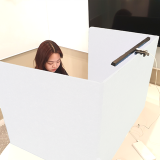 집중력 좋아지는 가림막 독서실 책상 칸막이 사무용 가정용 파티션, 화이트
