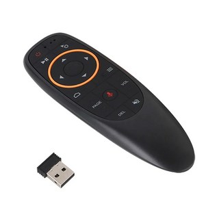 G10S 에어 마우스 음성 리모컨 무선 제어 자이로스코프 IR H96 MAX X88 PRO X96 안 이드 TV 박스용 17 키 2 4G, 1개