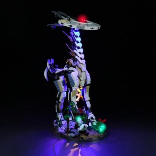 레고 BBL 호라이즌 포비든 웨스트 톨넥 76989 LED 조명 램프 세트 DIY 디스플레이, 기본형