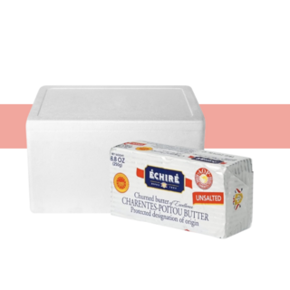 에쉬레 AOP 무염 버터 250g 20개 1박스 보냉포장 포션 이즈니 생메르 브릭
