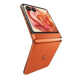 글로벌 롬 레노버 모토로라 모토 레이저 50 5G 휴대폰 접이식 스크린 120Hz 스마트폰 6.9 인치 MTK 디멘, 02 8GB 256GB, 02 Love Orange, 256GB