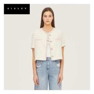 시슬리 조이 트위드 브레이드 자켓_SAJKC3431 1884326