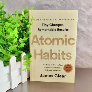 이북리더기 전자책 2025Atomic Habits 영어 버전 좋은 습관을 만들고 나쁜 끊는 간단한 방법, 02 1pc
