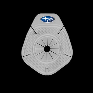 자동차 와이퍼 구멍 보호 커버 잔해물은 Subaru STI Impreza Forester Tribeca XV Outback 용 방진, white 1pcs