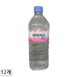 아이시스 8.0 생수, 1L, 12개