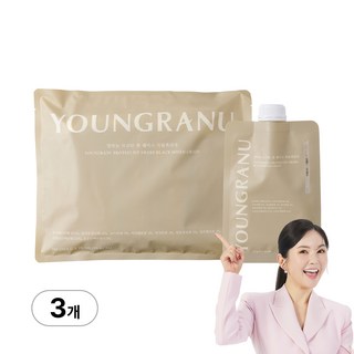 영라뉴 프로틴 핏 쉐이크 장영란 단백질 곡물흑임자맛 영란뉴 WPI 분리유청, 315g, 3세트