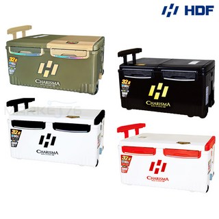 HDF 해동 카리스마 아이스박스 32L HB-249 낚시용 캐리어 바퀴 쿨러 32리터, 1개, 카키BR