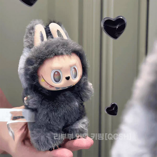 라부부 인형 키링 팝마트 마카롱 시리즈 피규어 랜덤박스 인형 라부부 케이스 랜덤증정, 1세트