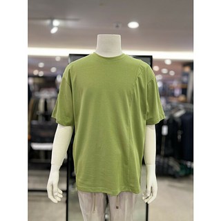 리버클래시 그린 오버핏 베이직 기본 반팔 티셔츠 LJS41187