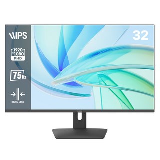 큐빅스 32인치 FHD 모니터 IPS패널 75HZ 게이밍 내장스피커 CX-320F75 무결점, 80.58cm, CX320F75 무결점