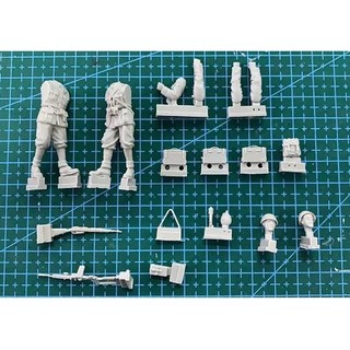 피규어 모델 모형 키트 미조립 도색되지 않은 컬렉션 역사 군사 군인 행진 체중계, 1개, 1. unassembled unpainte