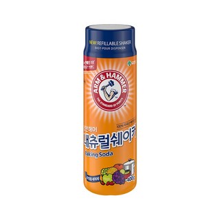 암앤해머 내츄럴 쉐이커 베이킹소다, 400g, 6개