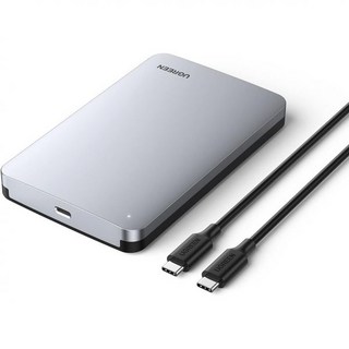 UGREEN USB C 하드 드라이브 인클로저 2.5 SATA SSD HDD 알루미늄 CSATA 어댑터 3.1세대 지원 UASP III MacBook Pro Air WD Sea