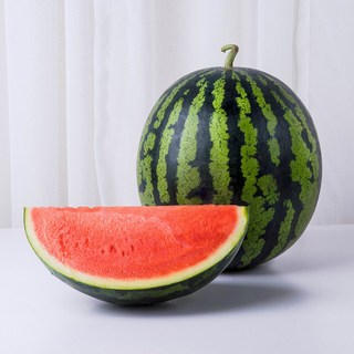 제철 고당도 하우스 꿀 수박, 5-6kg 내외, 1통