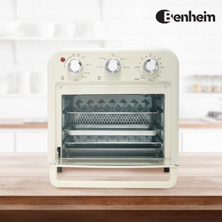 벤하임 오븐형 에어프라이어 BAF-230 대용량 15L 더블히팅 듀얼플레이트